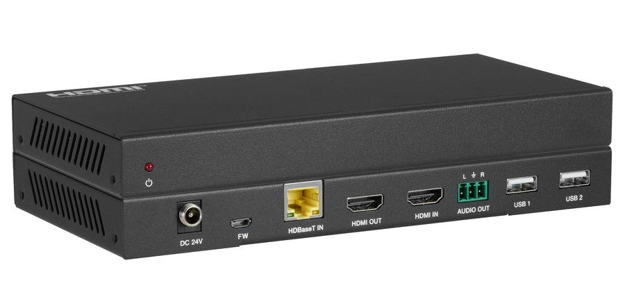 2×1 HDMI & USB-C HDBaseT Wall Plate Extender Kit with KVM – KanexPro WP-EXTHDTC70, view 2