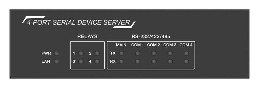 4-Port AV Control Expander — Serial, Relay & Ethernet – KanexPro CR-EXPAND4, view 2
